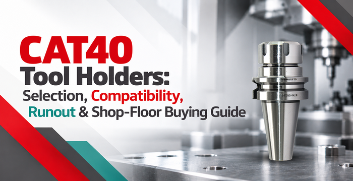 CAT40 Tool Holders: Selection, Compatibility, Runout & Shop-Floor Buying Guide