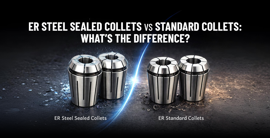 ER Steel Sealed Collets vs Standard Collets: What’s the Difference?