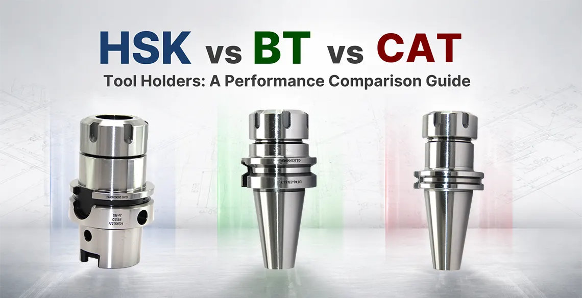 HSK vs BT vs CAT Tool Holders: A Performance Comparison Guide