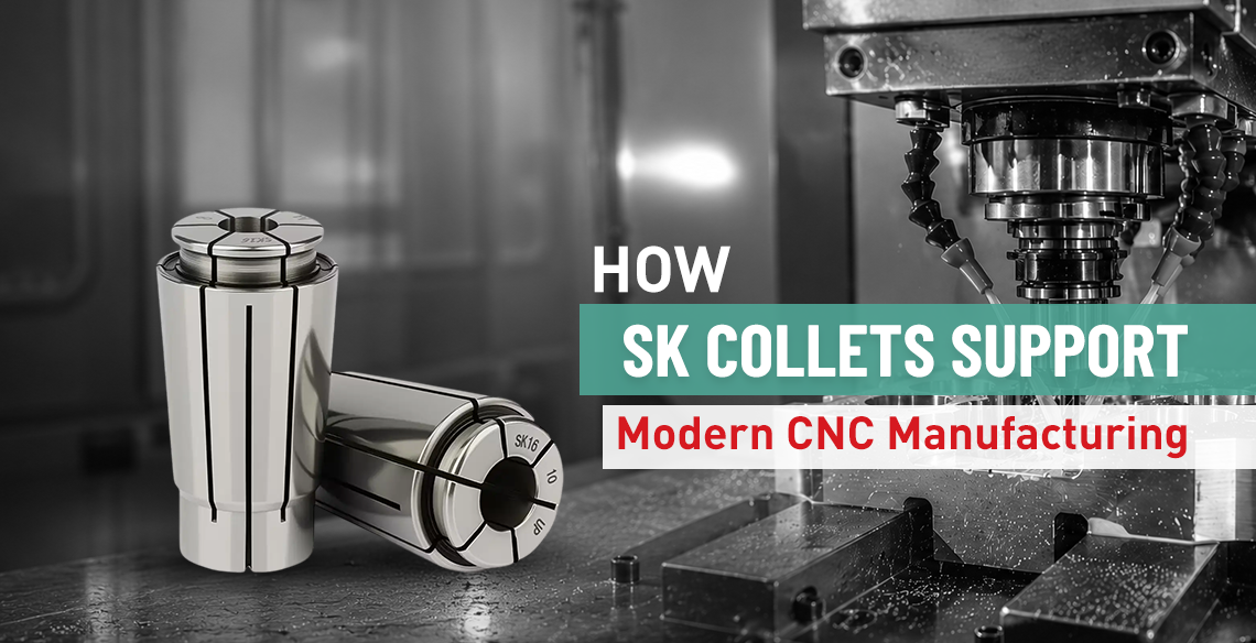 How SK Collets Support Modern CNC Manufacturing