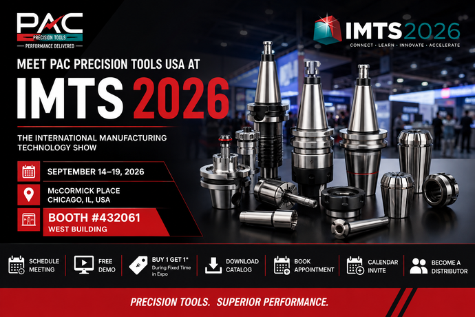 PAC Precision Tools USA to Exhibit at IMTS 2026 – Visit Booth #432061
