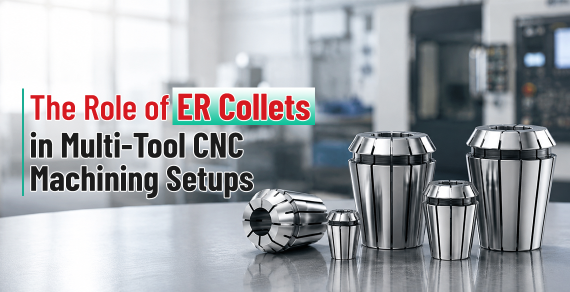 The Role of ER Collets in Multi-Tool CNC Machining Setups