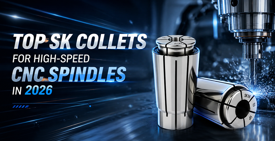 Top SK Collets for High-Speed CNC Spindles in 2026