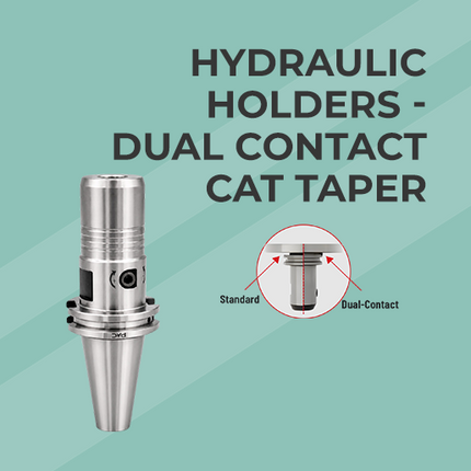 DUAL CONTACT CAT TAPER HYDRAULIC HOLDERS