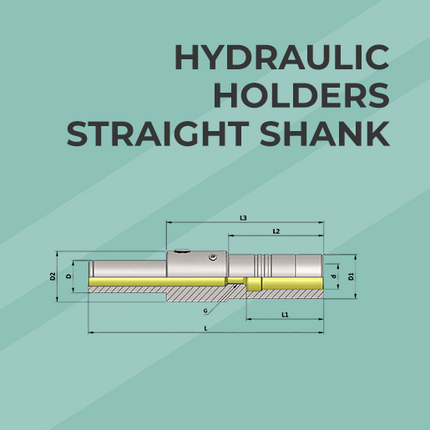 HYDRAULIC HOLDERS STRAIGHT SHANK -HYDRAULIC CHUCK / HOLDERS