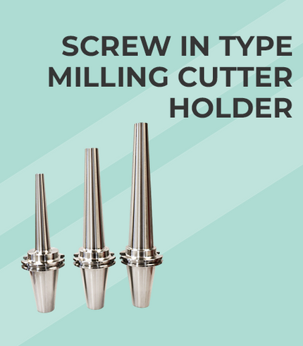 Screw In Type Milling Cutter
