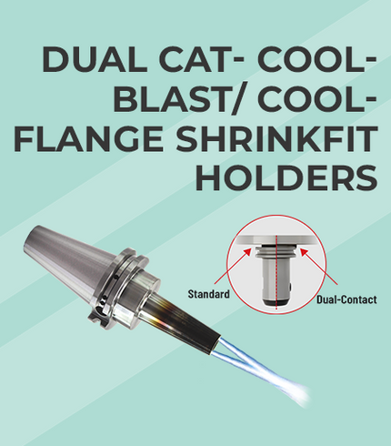 DUAL CAT TAPER - COOL-BLAST / Cool-Flange Holder